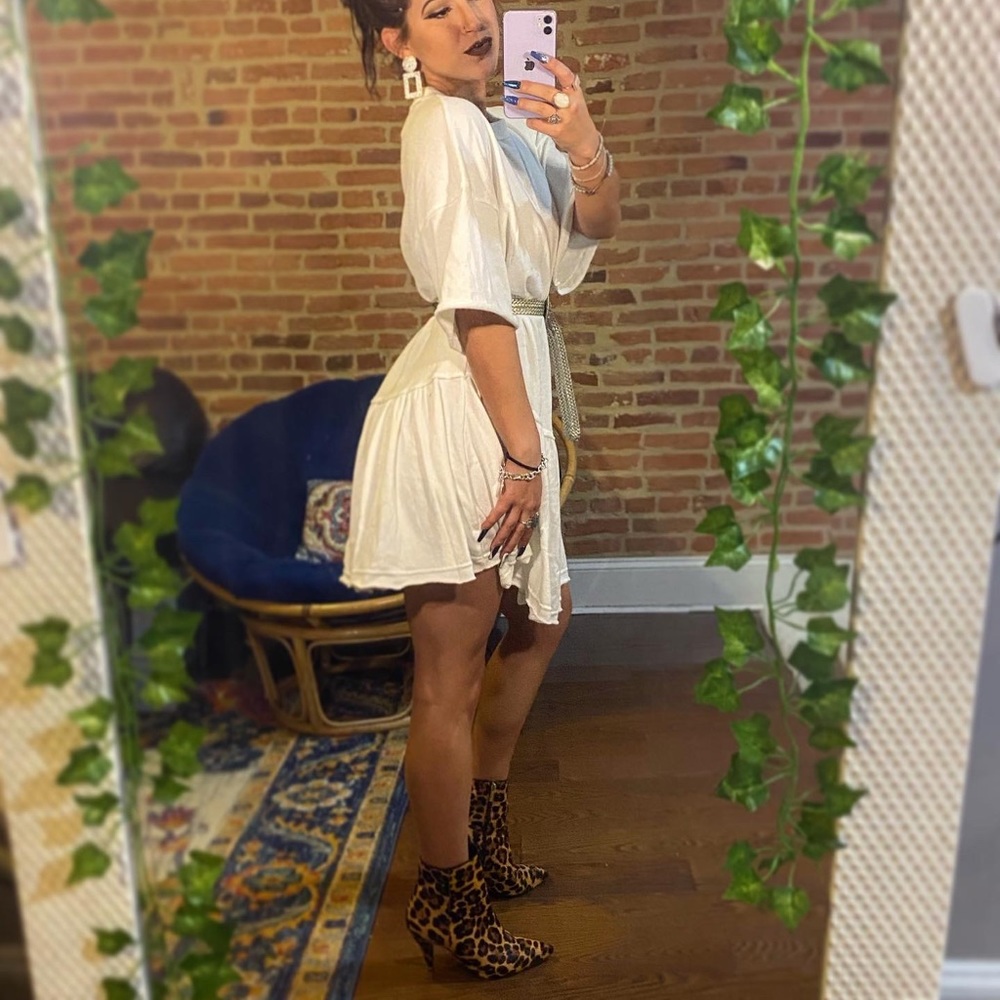 Oversized T-Shirt Dress - Picture 2 of 4